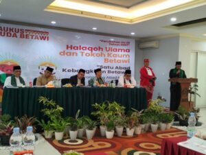 Halaqoh ulama dan tokoh betawi dengan tema satu abad 231108233108