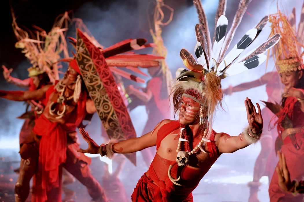 Antarafoto pementasan seni bhineka tunggal ika 010224 fik